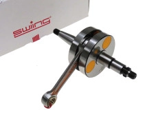 Crankshaft Puch X30 / Z50 +1mm hub Swiing High-End 