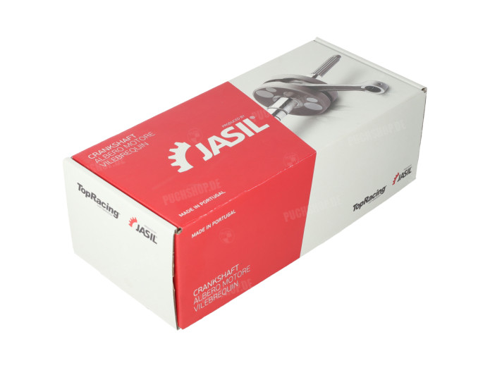 Kurbelwelle Puch Maxi E50 Altes Modell Jasil Top Racing Evo High-Tech Vollwangen 44mm (+1 mm Hub)