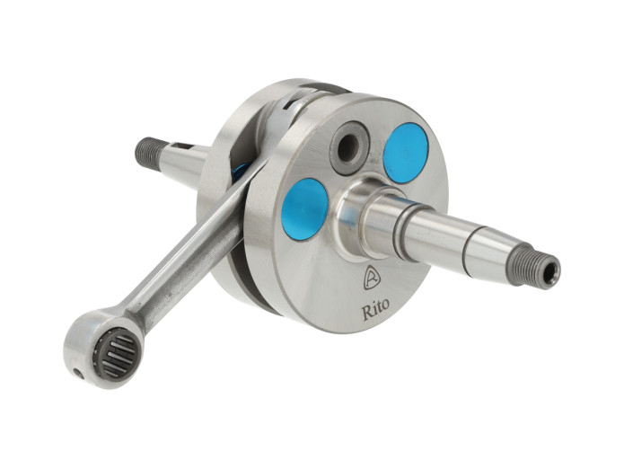 Crankshaft Puch Maxi E50 old model Rito full round 16mm big-end 44mm (+1 mm stroke)