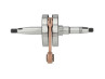 Puch Crankshaft DMP crankshaft stock old model Crankshaft Puch Maxi E50 old model stock budget version