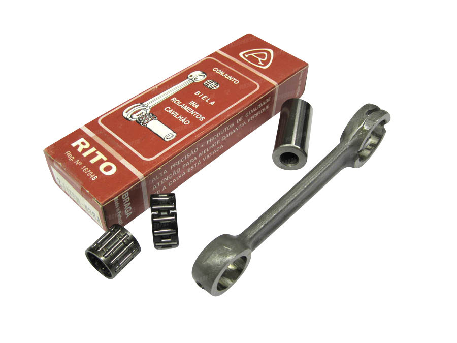 Connecting rod 16mm bigend pin 12 Rito race product