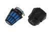 Air filter 46mm foam Polini Air Box straight black / blue