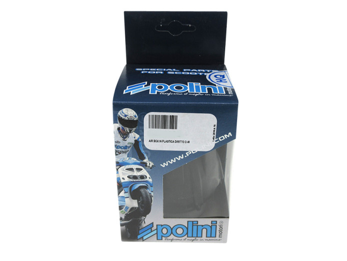 Air filter 46mm foam Polini Air Box straight black / blue