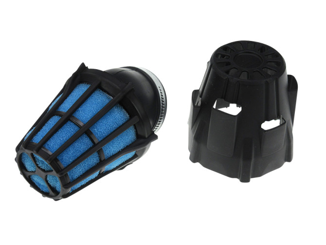 Air filter 46mm power Polini angled black / blue product