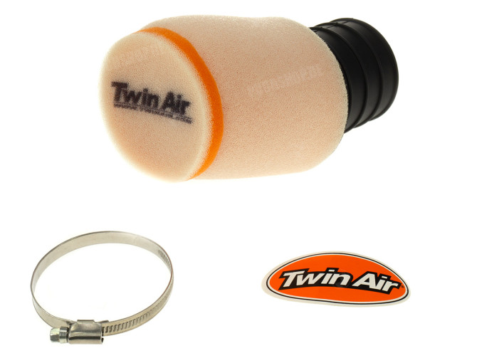 Luchtfilter TwinAir 60mm schuin rond schuim groot universeel main