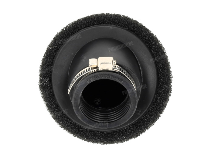 Luchtfilter 35mm schuim schuin 45 graden RMS