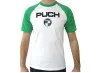 T-shirt Puch retro wit-groen thumb extra