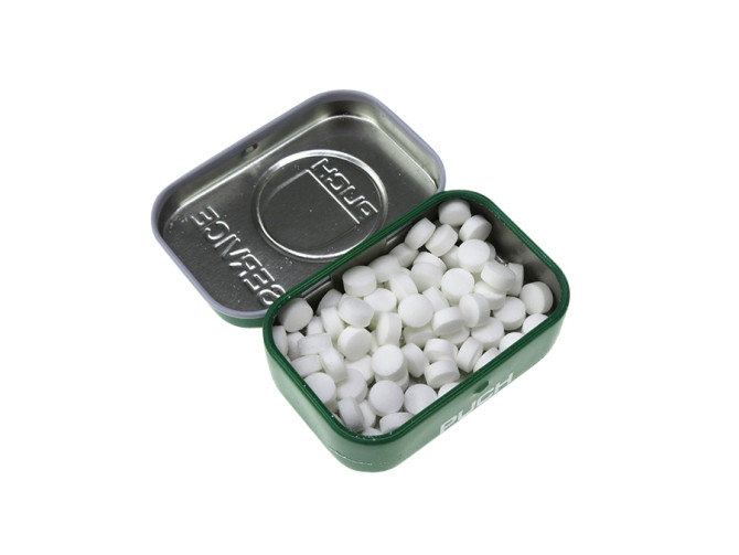 Tin box Puch Service with peppermints product