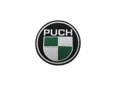 Ironing logo patch Puch 60mm