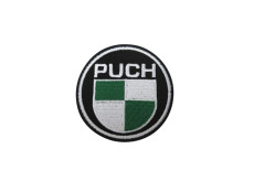 Strijkembleem patch Puch logo 60mm