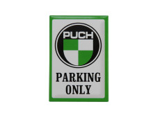Magneet Puch Parking Only 75 x 52 mm