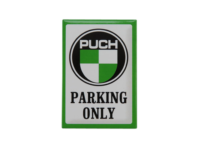 Puch Parking Only Magnet 75x52mm product