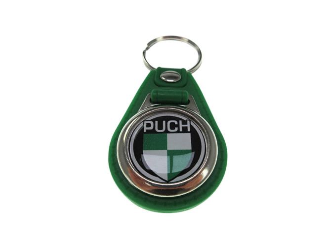 Sleutelhanger Puch groen product