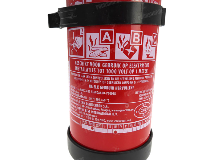 Feuerlöscher Pulver 1 kg