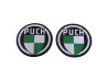 Onderzetters set Puch logo 2-delig 95mm thumb extra