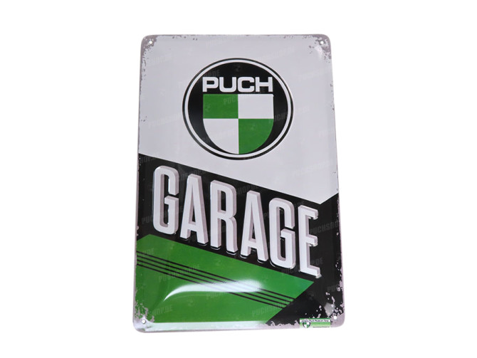 Sign Puch Garage 30x20cm main