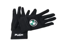Handschuhe Softshell Schwarz mit Puch Logo