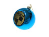 Kerstbal met Puch logo blauw thumb extra