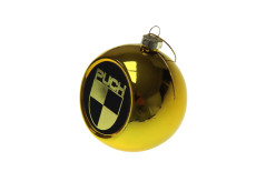 Puch Christmas ball ornament gold