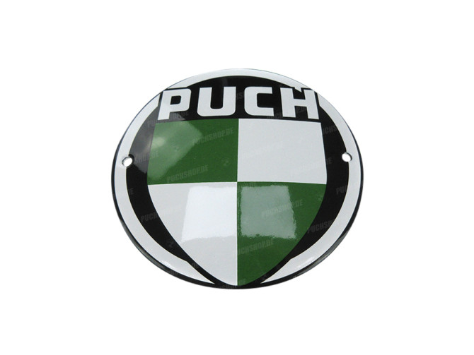 Bord Puch logo 10cm thumb