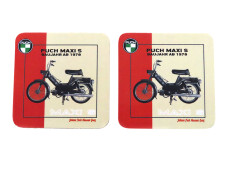 Coasters set Puch Maxi 2 parts 95x95mm