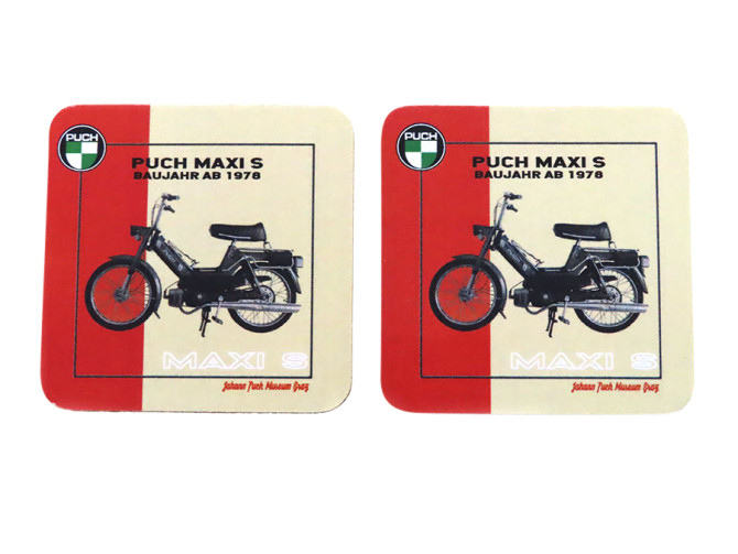 Coasters set Puch Maxi 2 parts 95x95mm product