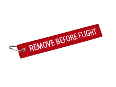 Keychain / Tag remove before flight Puchshop.de