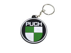 Keychain Puch round soft 3D rubber