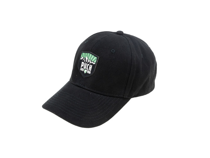 Kappe Puch Logo Heavy Brushed Patch schwarz product