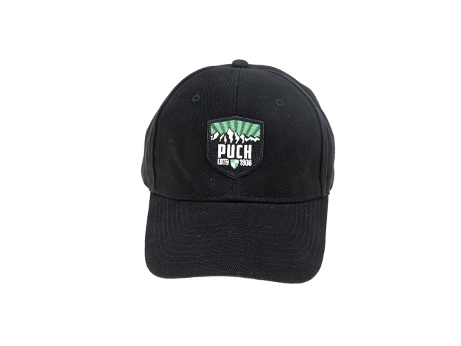 Kappe Puch Logo Heavy Brushed Patch schwarz product