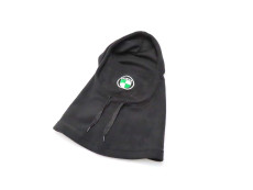 Puch Sturmhaube schwarz mit Logo