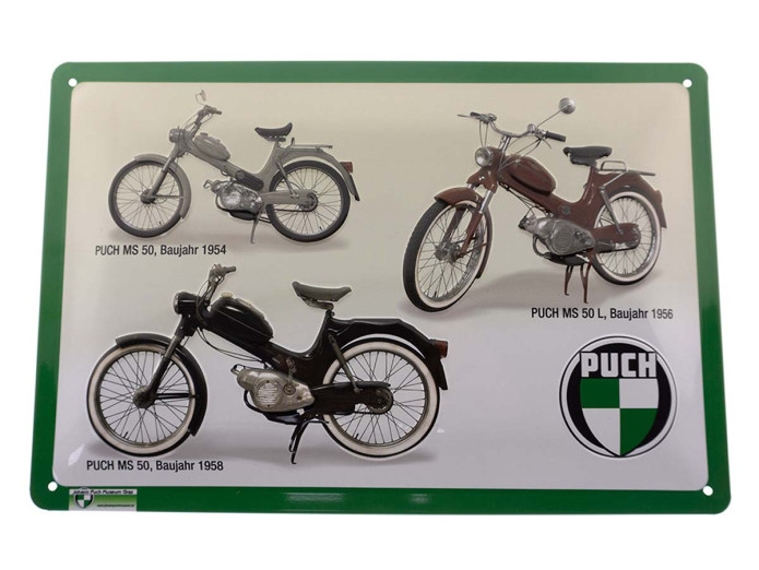 Sign Puch MS50 30x20cm