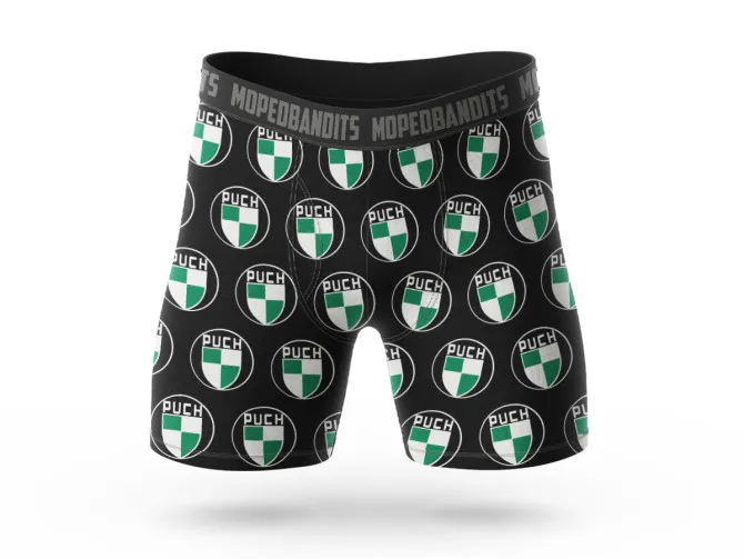 Men's Boxershort black with Puch logo Moped Bandits® product