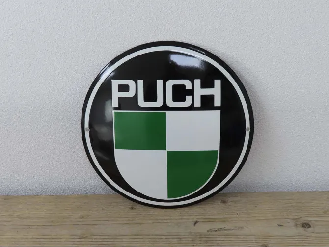 Sign Puch logo 30cm enamel product