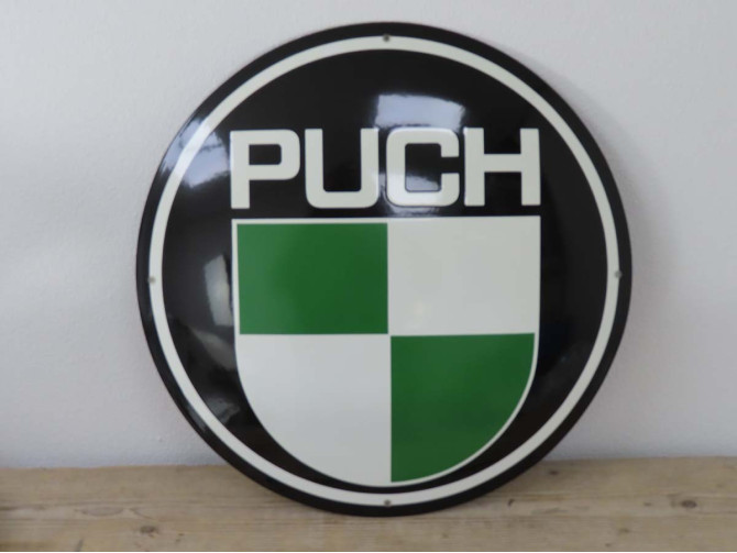 Bord Puch logo 50cm emaille product
