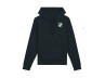 Hoodie zwart met Puch logo voor- en achter  thumb extra