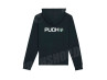 Hoodie black with Puch logo front and back  2