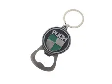 Keychain with bottle opener Metall Puch logo