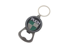 Sleutelhanger met flesopener metaal Puch logo