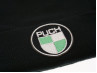 Beanie muts met Puch logo patch zwart