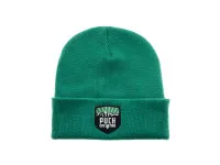 Beanie / hat with Puch Logo Patch green