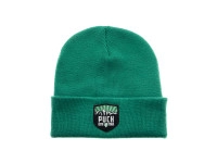 Beanie / hat with Puch Logo Patch green