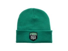 Beanie / muts met Puch Logo Patch groen