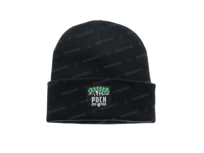 Beanie / hat with Puch Logo Patch black main