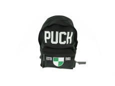 Backpack black with Puch print