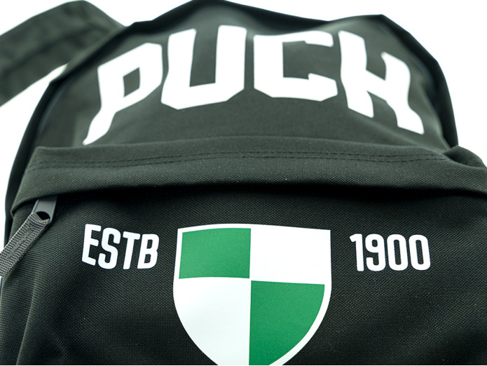 Backpack with Puch print black 