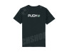 T-shirt zwart met Puch logo voor- en achter thumb extra