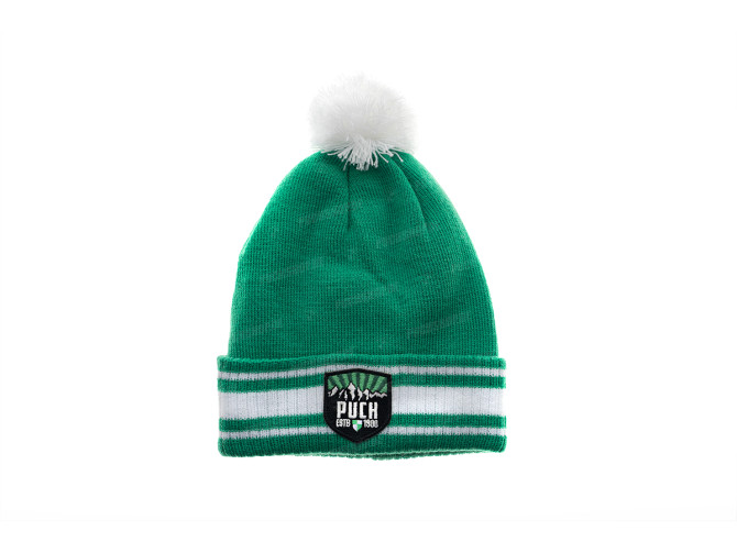 Beanie / hat "Stadium" with Puch Logo Patch green main