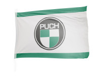 Vlag met Puch logo 150x200 cm