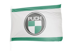 Vlag met Puch logo 150x200 cm